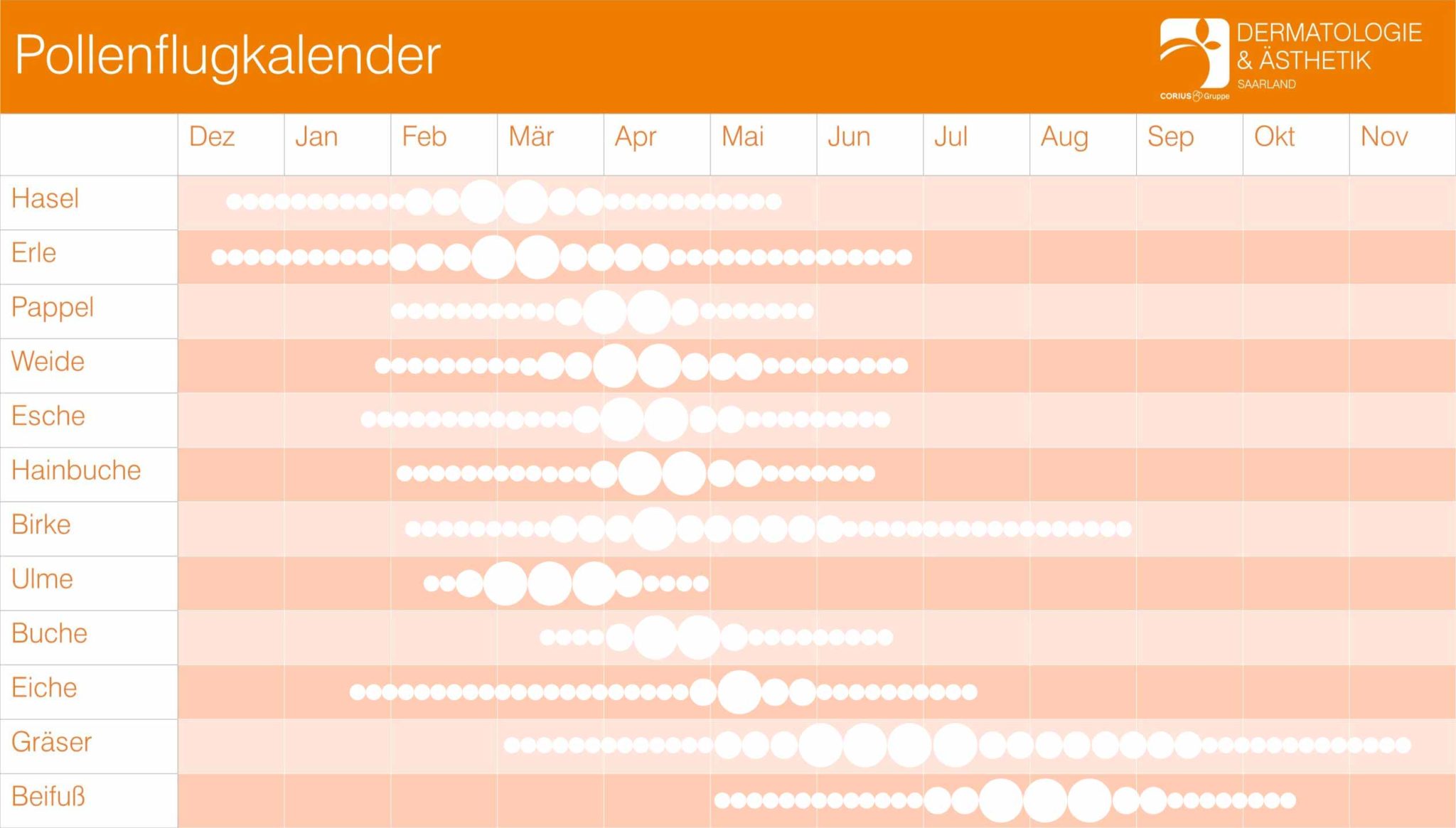 Allergien Kalender Feinste Großartigkeit Bewertungsübersicht